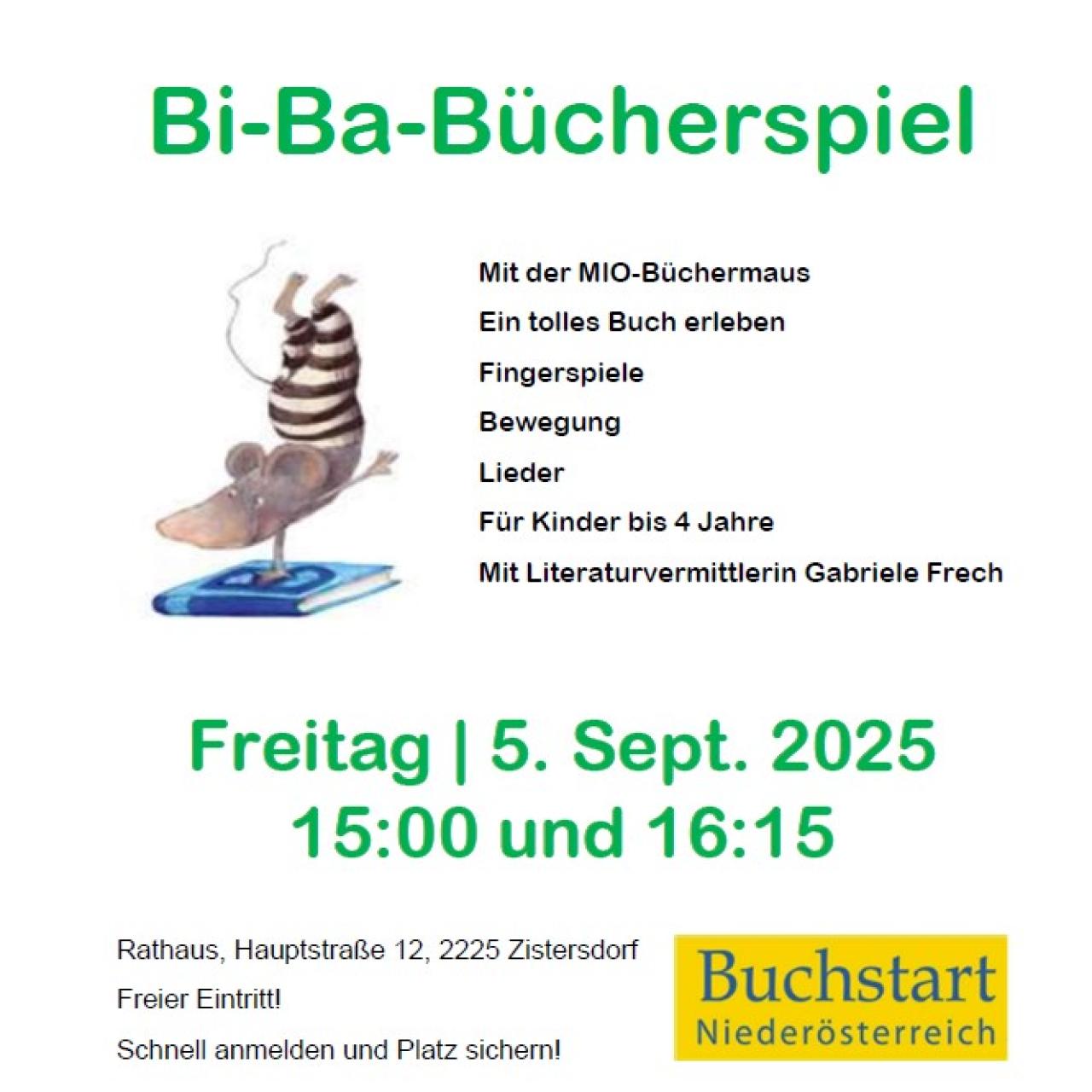 Einladung BiBa-Bücherspiel
